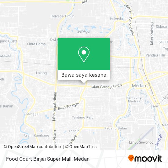Peta Food Court Binjai Super Mall