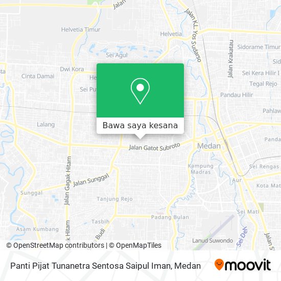 Peta Panti Pijat Tunanetra Sentosa Saipul Iman