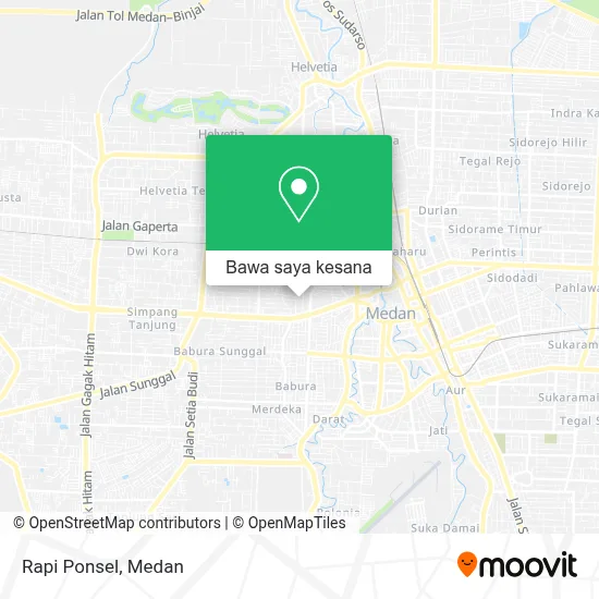 Peta Rapi Ponsel