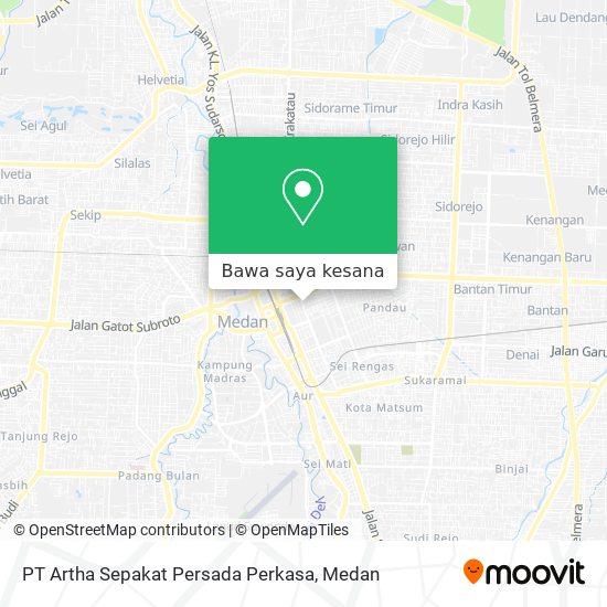 Peta PT Artha Sepakat Persada Perkasa