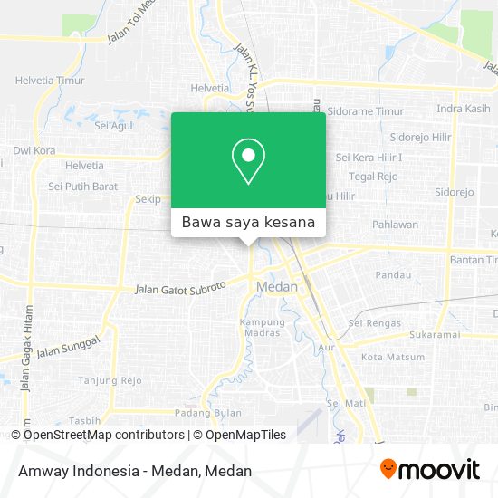 Peta Amway Indonesia - Medan