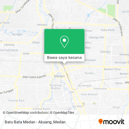 Peta Batu Bata Medan - Akuang