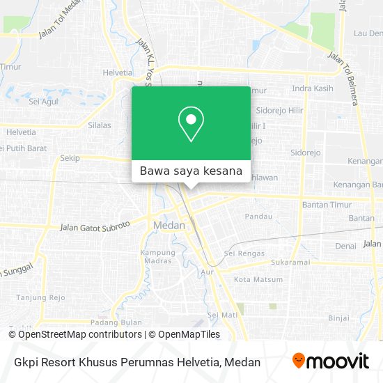 Peta Gkpi Resort Khusus Perumnas Helvetia
