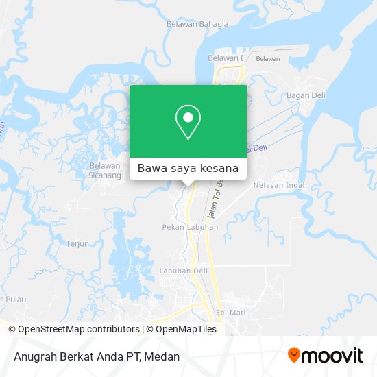 Peta Anugrah Berkat Anda PT