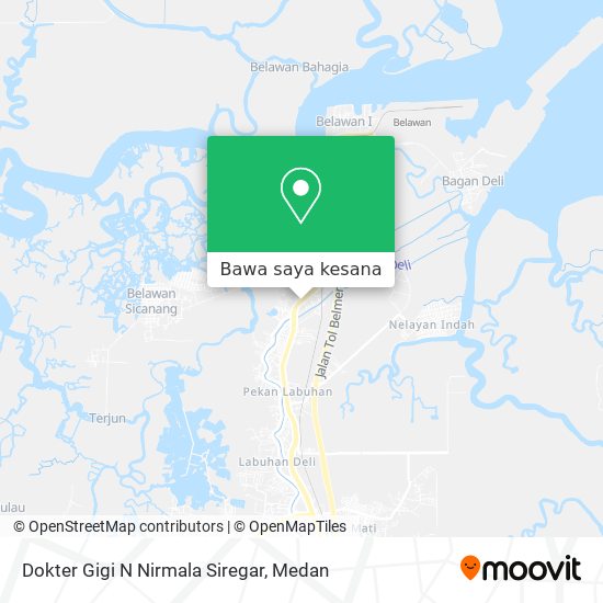 Peta Dokter Gigi N Nirmala Siregar