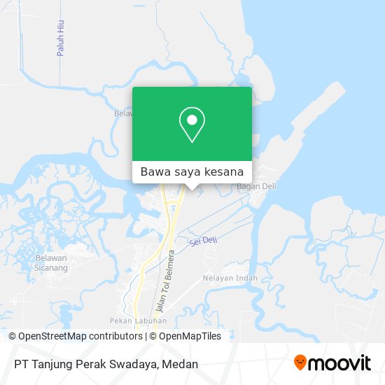 Peta PT Tanjung Perak Swadaya