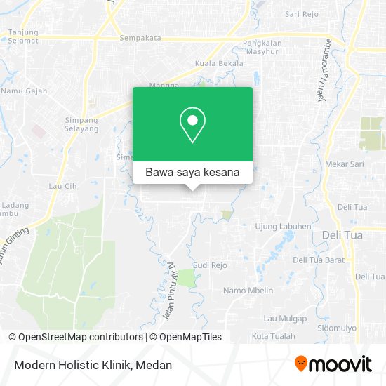 Peta Modern Holistic Klinik
