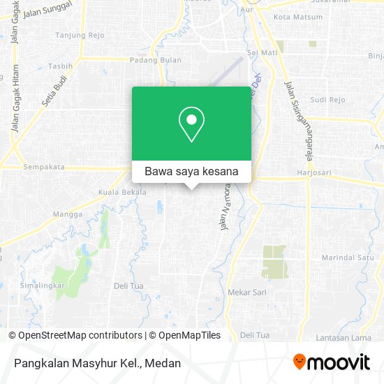 Peta Pangkalan Masyhur Kel.
