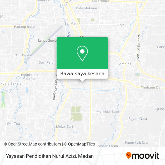Peta Yayasan Pendidikan Nurul Azizi