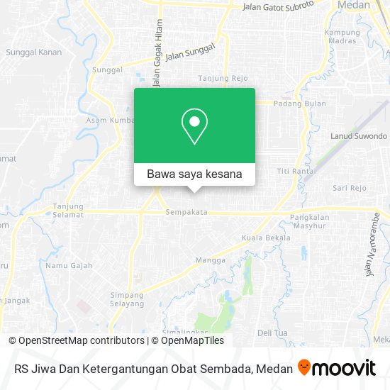 Peta RS Jiwa Dan Ketergantungan Obat Sembada