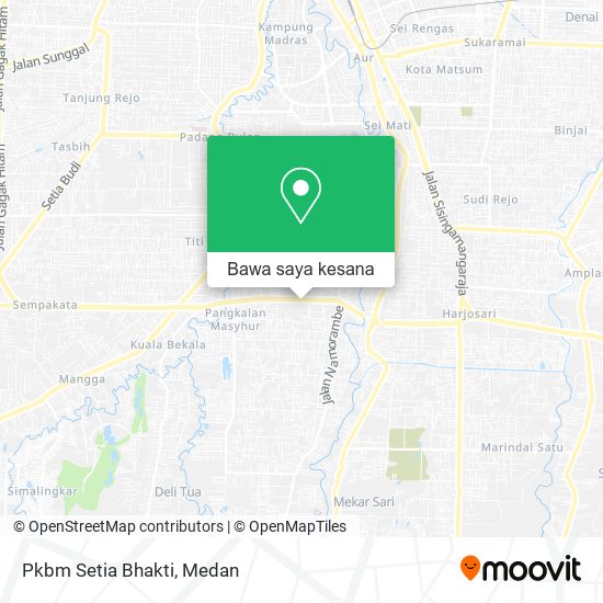 Peta Pkbm Setia Bhakti