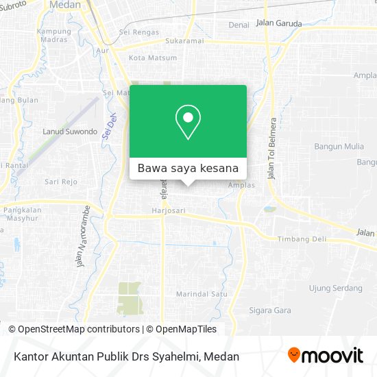 Peta Kantor Akuntan Publik Drs Syahelmi