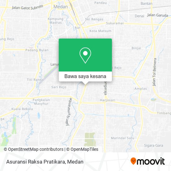 Peta Asuransi Raksa Pratikara
