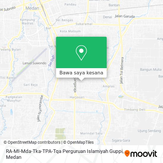 Peta RA-MI-Mda-Tka-TPA-Tqa Perguruan Islamiyah Guppi
