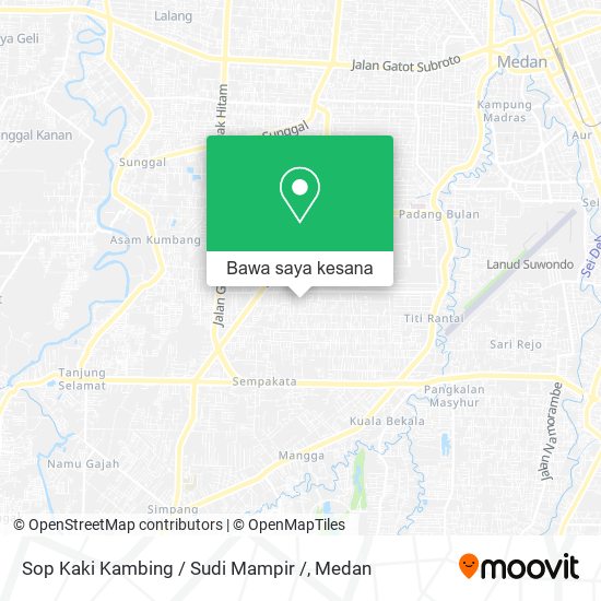 Peta Sop Kaki Kambing / Sudi Mampir /