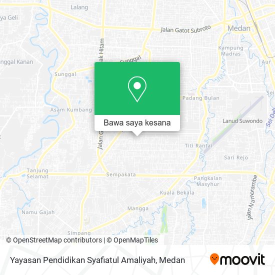 Peta Yayasan Pendidikan Syafiatul Amaliyah