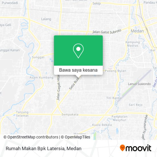 Peta Rumah Makan Bpk Latersia