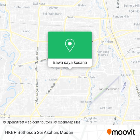 Peta HKBP Bethesda Sei Asahan