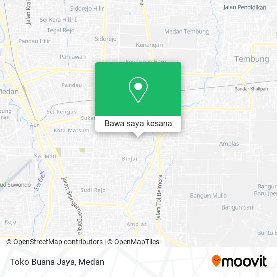 Peta Toko Buana Jaya