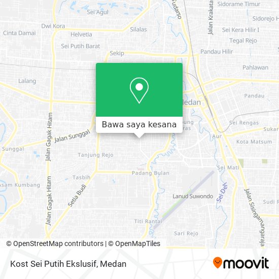 Peta Kost Sei Putih Ekslusif
