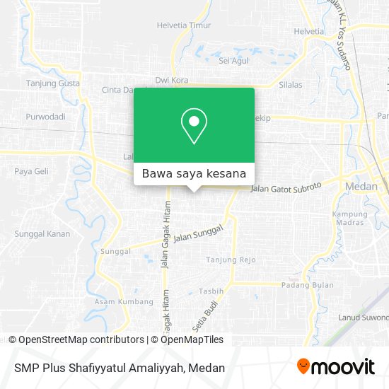 Peta SMP Plus Shafiyyatul Amaliyyah