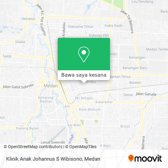 Peta Klinik Anak Johannus S Wibisono