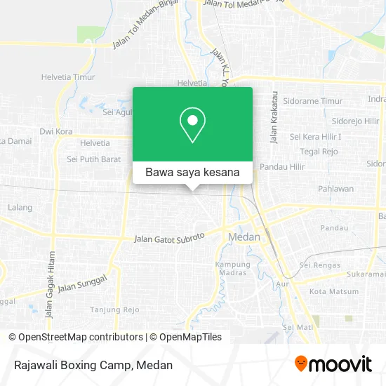 Peta Rajawali Boxing Camp