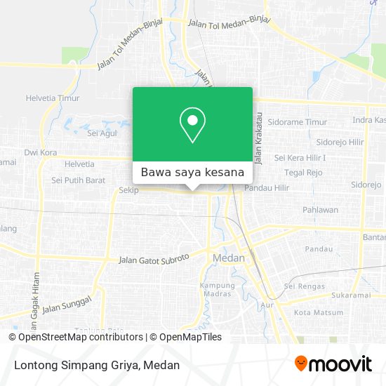 Peta Lontong Simpang Griya