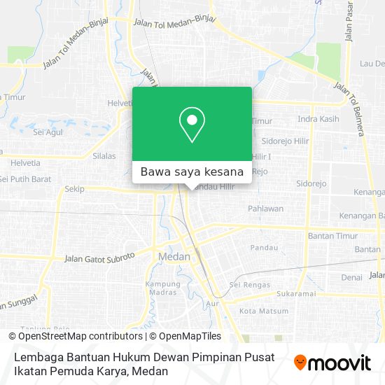 Peta Lembaga Bantuan Hukum Dewan Pimpinan Pusat Ikatan Pemuda Karya