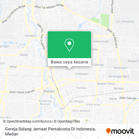 Peta Gereja Sidang Jemaat Pentakosta DI Indonesia