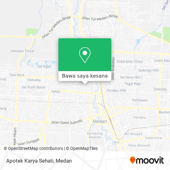 Peta Apotek Karya Sehati