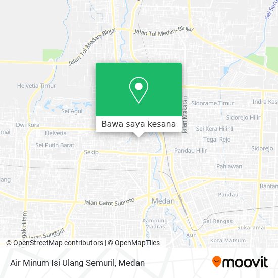 Peta Air Minum Isi Ulang Semuril