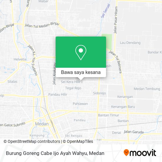 Peta Burung Goreng Cabe Ijo Ayah Wahyu