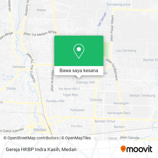 Peta Gereja HKBP Indra Kasih