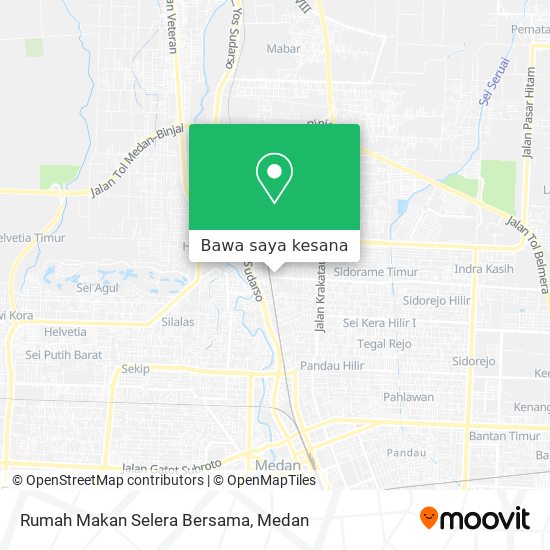 Peta Rumah Makan Selera Bersama