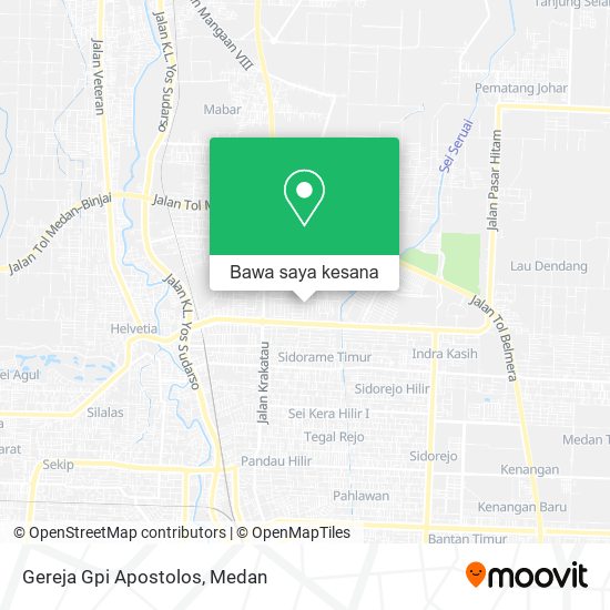 Peta Gereja Gpi Apostolos