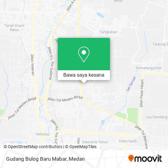 Peta Gudang Bulog Baru Mabar