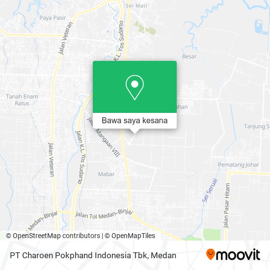 Peta PT Charoen Pokphand Indonesia Tbk