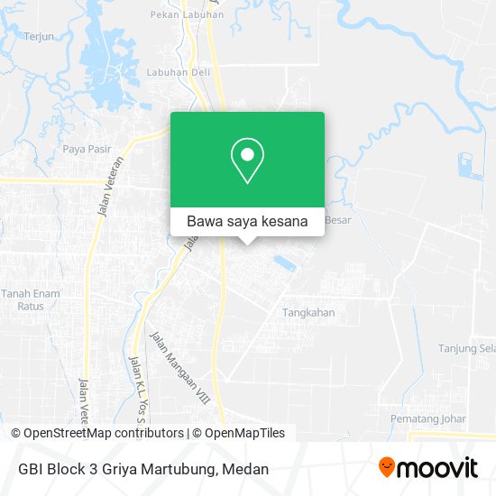Peta GBI Block 3 Griya Martubung