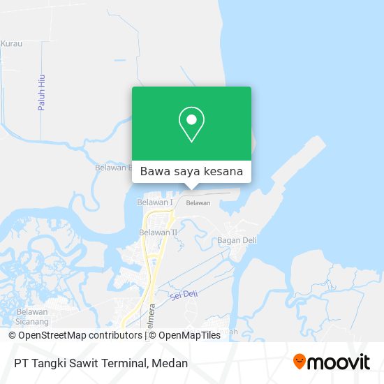 Peta PT Tangki Sawit Terminal