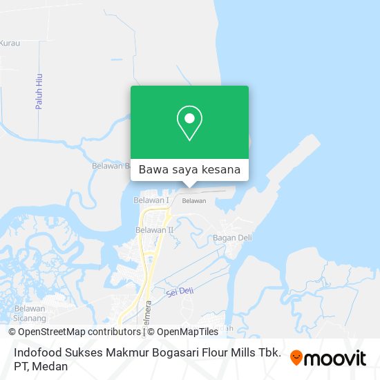 Peta Indofood Sukses Makmur Bogasari Flour Mills Tbk. PT