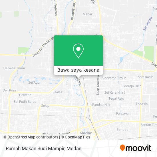 Peta Rumah Makan Sudi Mampir