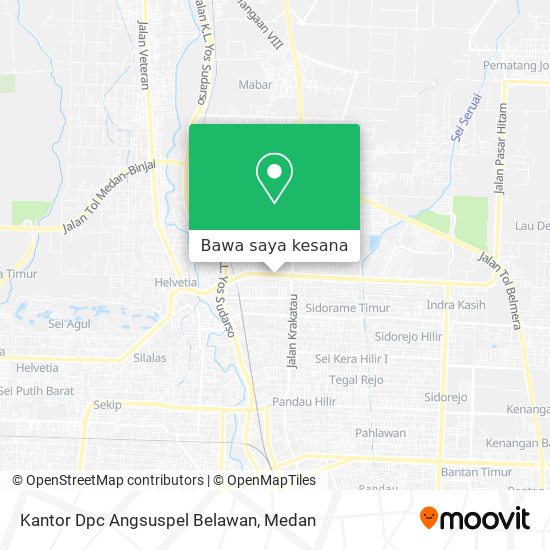 Peta Kantor Dpc Angsuspel Belawan