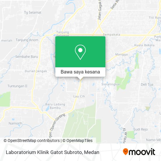 Peta Laboratorium Klinik Gatot Subroto