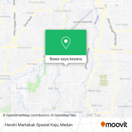 Peta Hendri Martabak Spesial Keju