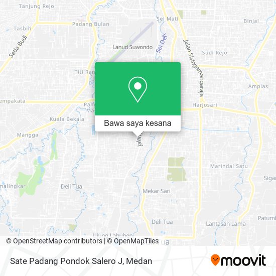 Peta Sate Padang Pondok Salero J
