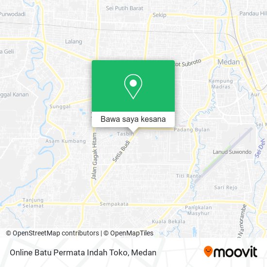 Peta Online Batu Permata Indah Toko