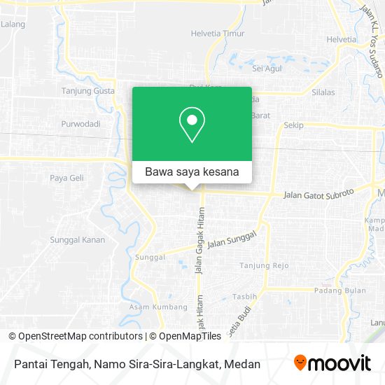 Peta Pantai Tengah, Namo Sira-Sira-Langkat