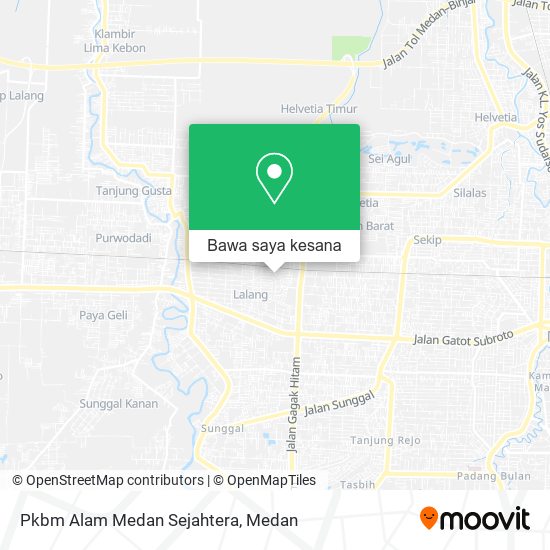 Peta Pkbm Alam Medan Sejahtera