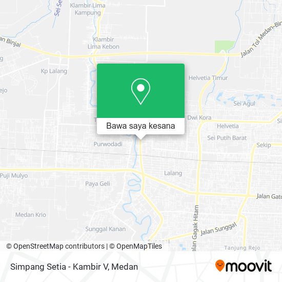 Peta Simpang Setia - Kambir V